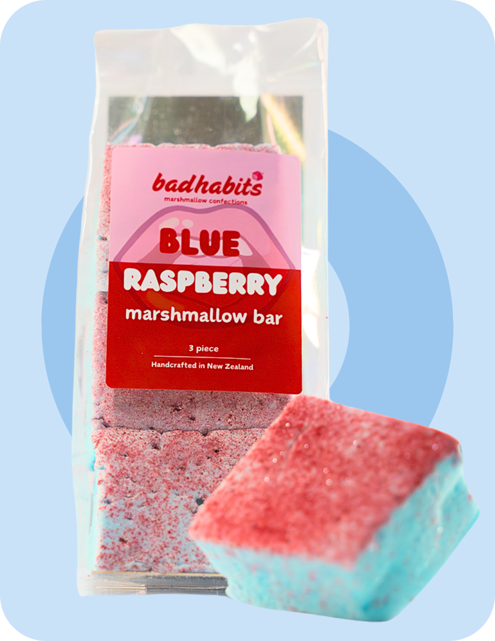 Blue Raspberry Marshmallows