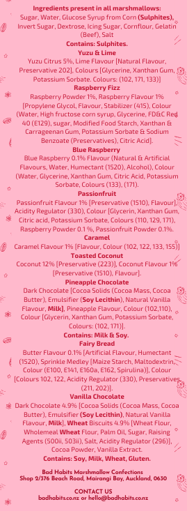 Marshmallow Sampler Box